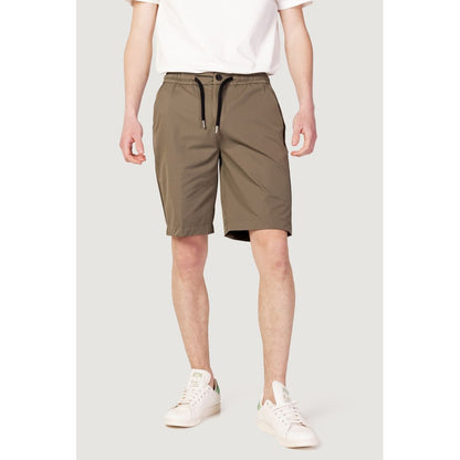 Suns Green Nylon Bermuda Shorts
