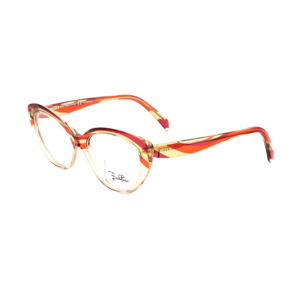 Emilio Pucci Red Plastic Glasses (Frames)