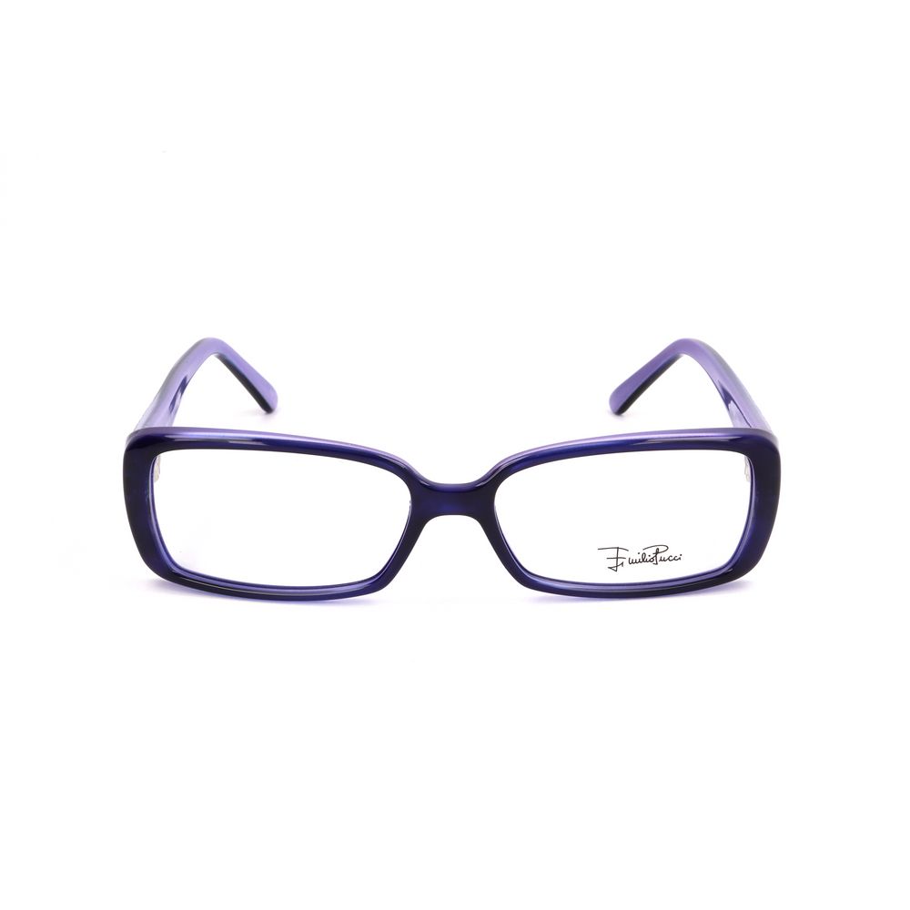 Emilio Pucci Purple Plastic Glasses (Frames)