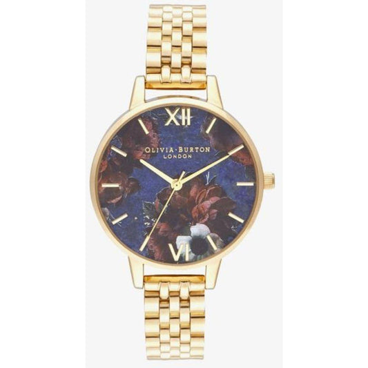 Olivia Burton Gold Stainless Steel Watch OBOB16SP13AC