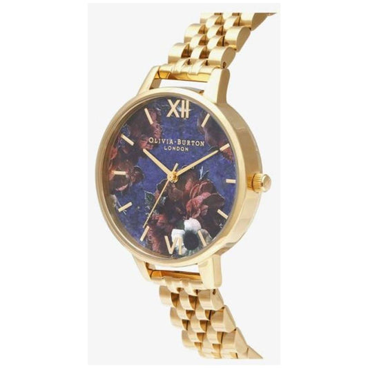 Olivia Burton Gold Stainless Steel Watch OBOB16SP13AC
