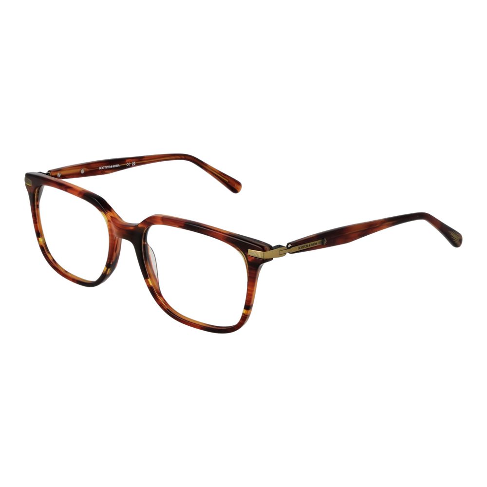 Scotch & Soda Brown Plastic Glasses (Frames)