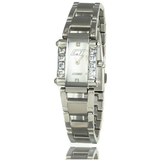 Chronotech Silver Stainless Steel Bracelet Watch