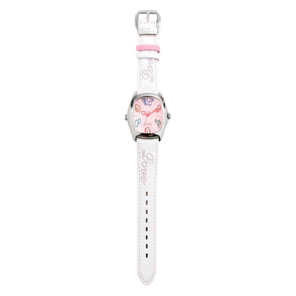 Chronotech Multicolor Leather Dress Watch