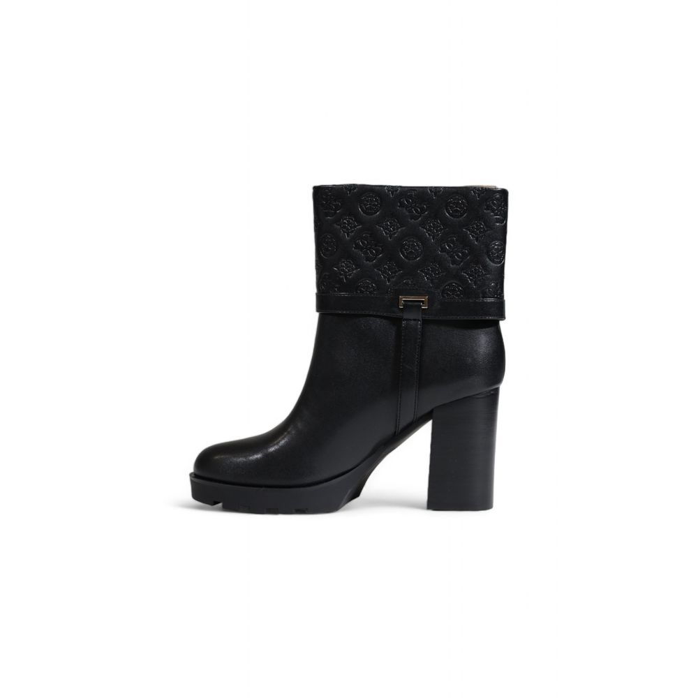 Guess Black Polyethylene Ankle Boots