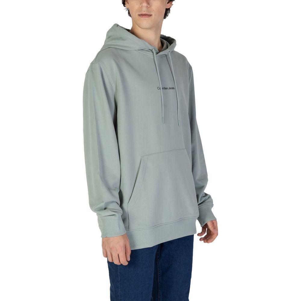 Calvin Klein Jeans Green Cotton Hoody CA-15728302482-IT54 | XXL