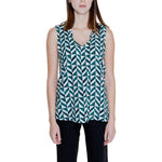 Street One Green Viscose Tank Top ST-14647200148-34 | XXS