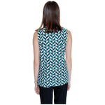 Street One Green Viscose Tank Top ST-14647200148-34 | XXS