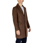 Antony Morato Brown Polyester Coat AN-14634100140-IT52 | XL