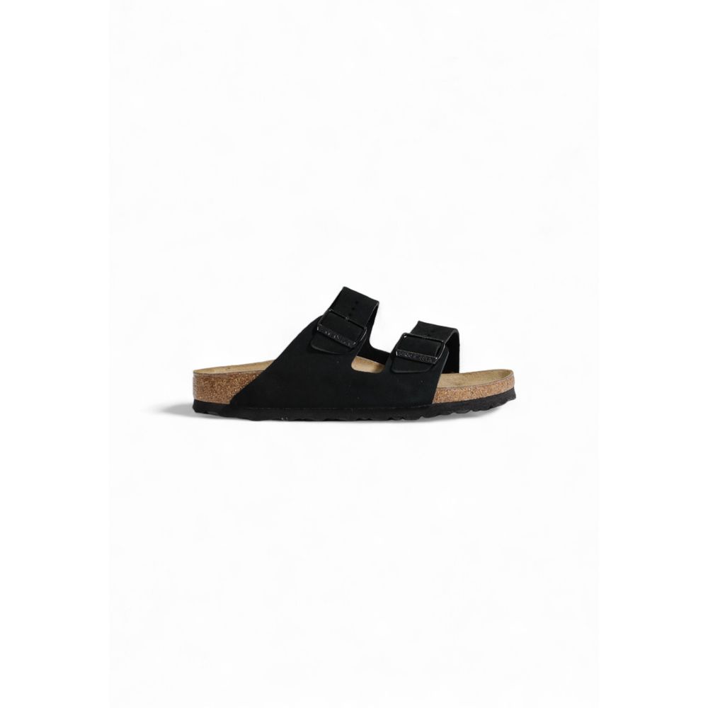 Birkenstock Black Suede Leather Sandal