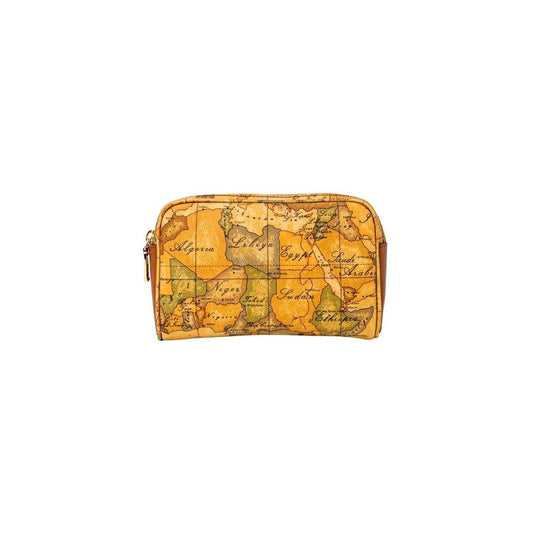 Alviero Martini Prima Classe leather belt bag with map design, showcasing elegant and durable craftsmanship.