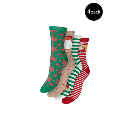 Vero Moda Multicolor Cotton Socks