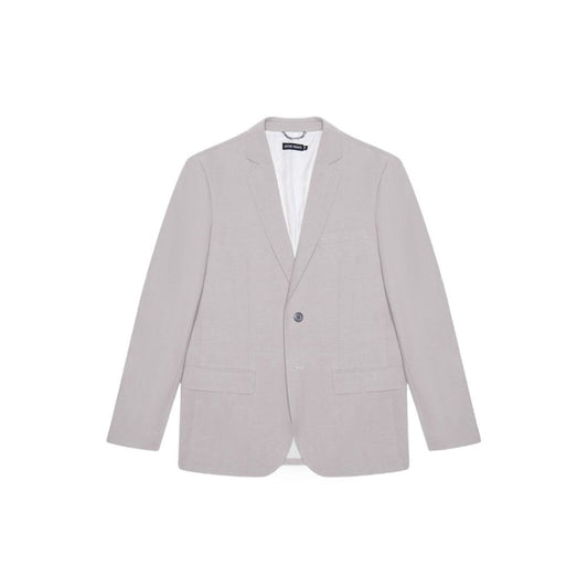 Antony Morato gray Tencel suit jacket for men with regular fit, perfect for business meetings and formal occasions.