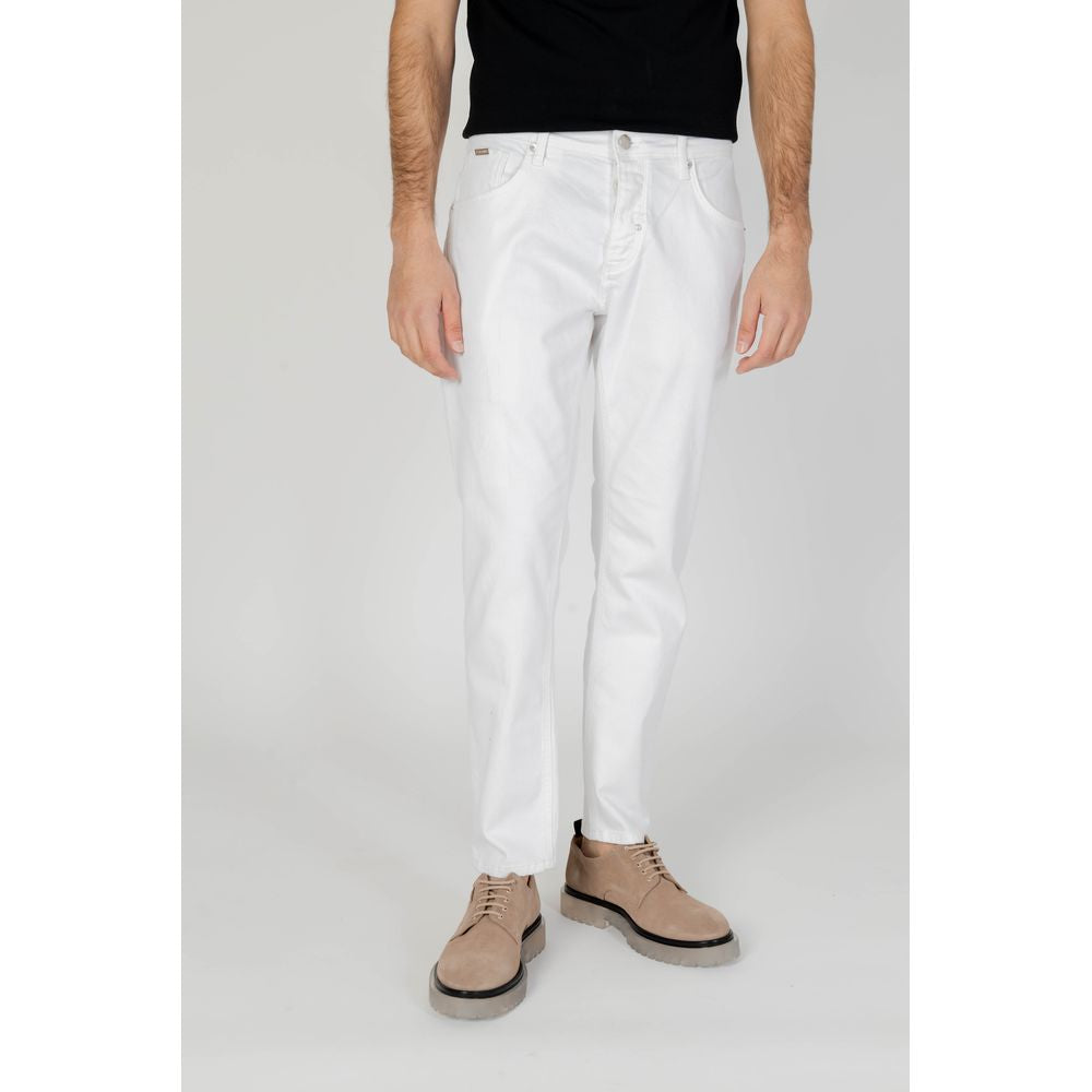 Antony Morato White Cotton Skinny Jean