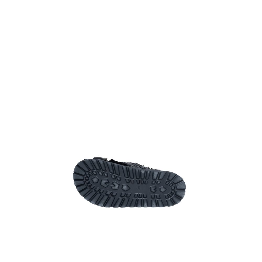 Cult Black Polyethylene Sandals