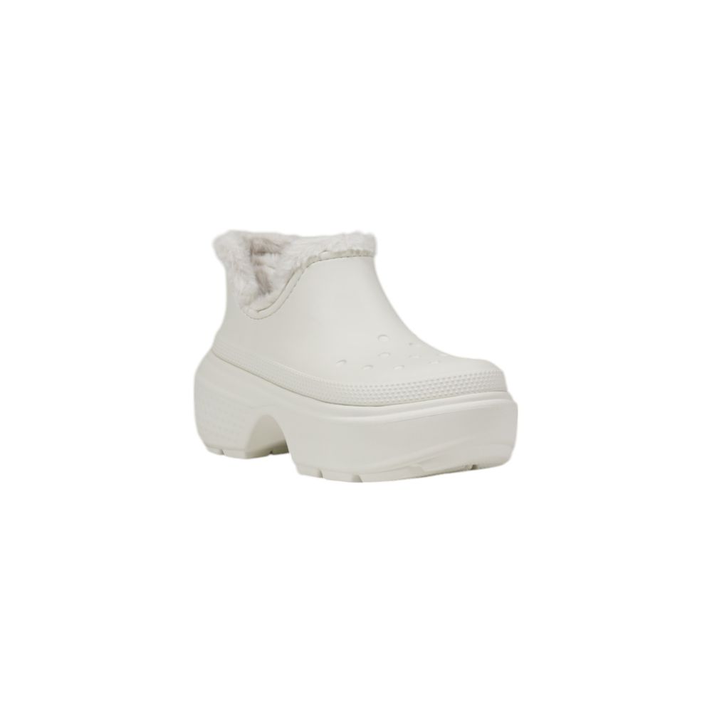 Crocs White Croslite Ankle Boots