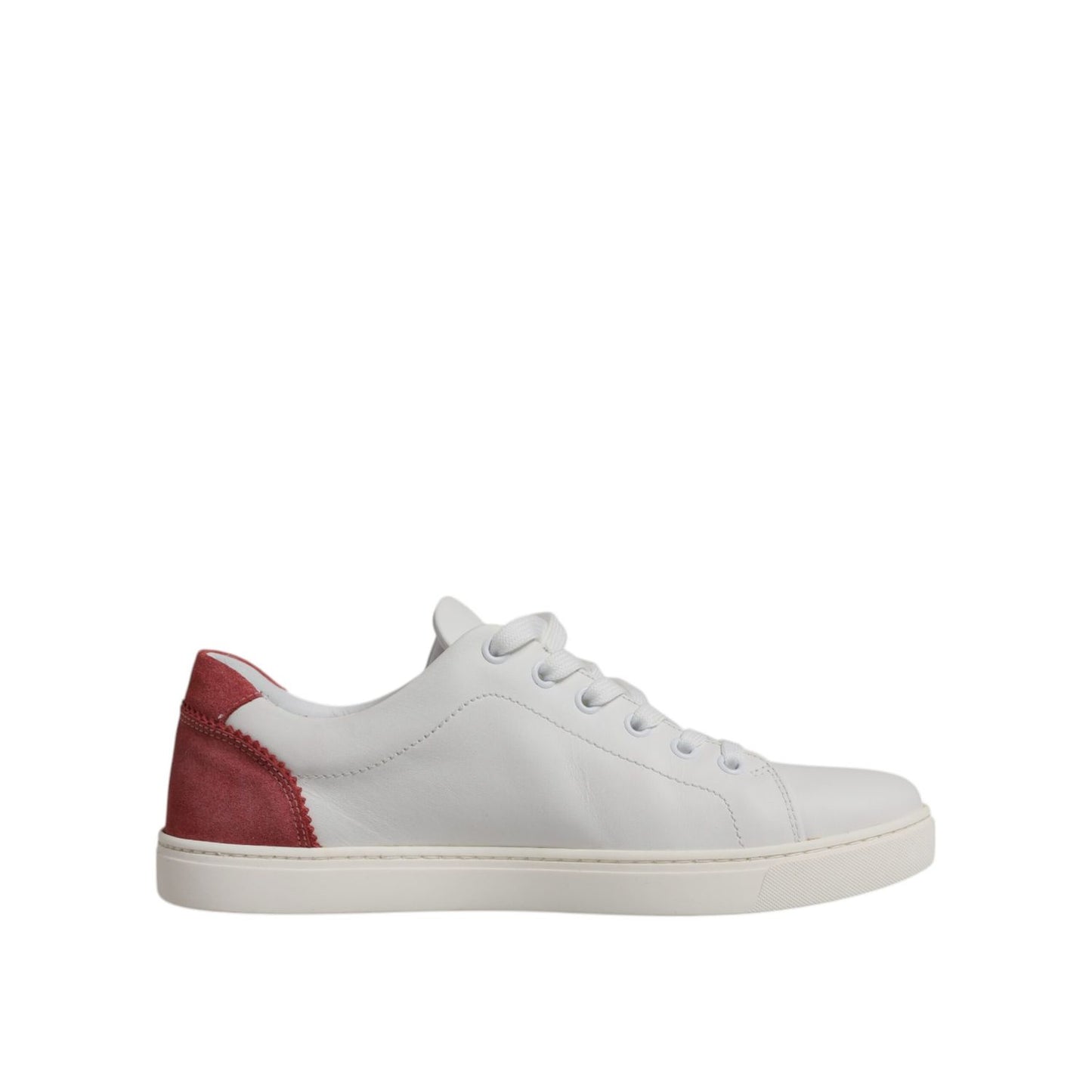 Dolce & Gabbana White London Calf Leather Sneakers Shoes
