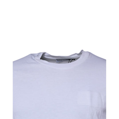 Dolce & Gabbana White DG Logo Cotton Crew Neck T-shirt