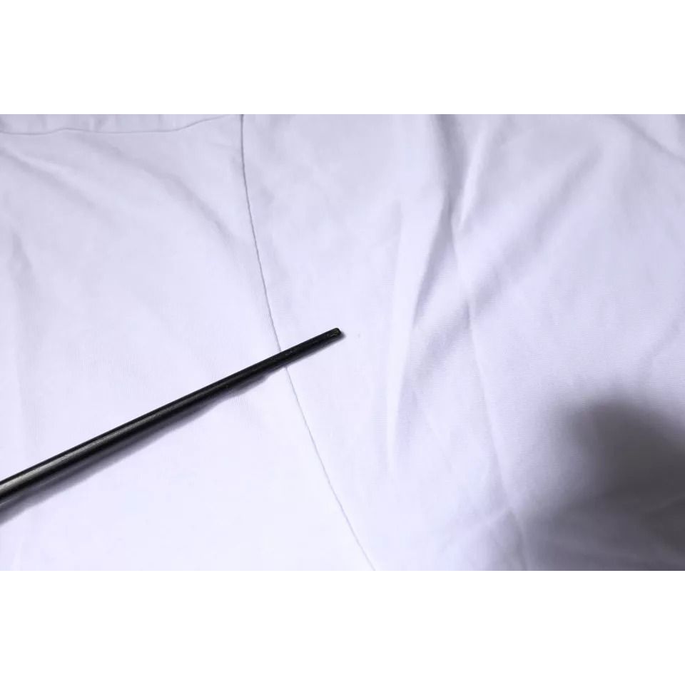 Dolce & Gabbana White DG Logo Cotton Crew Neck T-shirt