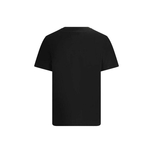 Back view of black Kenzo Gots Boke Flower 2.0 T-Shirt showcasing simple, sleek design for a bold, contemporary look.
