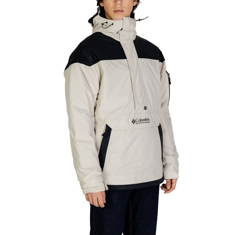 Front view with bag zipped and handles upright.
