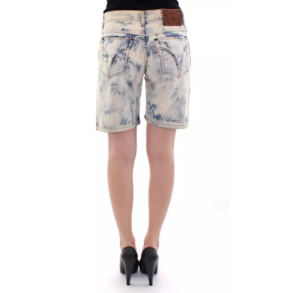 Dolce & Gabbana Blue D&G Cotton Washed Jeans Denim Shorts