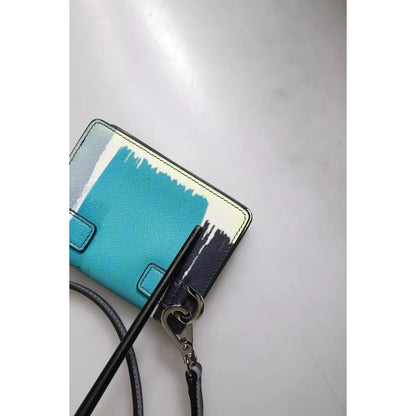 Dolce & Gabbana Multicolor Leather DG Logo Bifold Card Holder Wallet