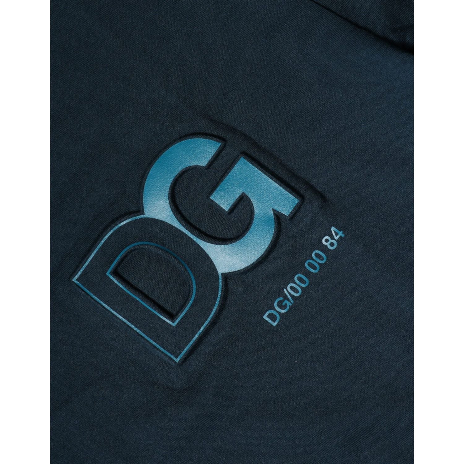 Dolce & Gabbana Blue Logo Crew Neck Short Sleeves T-shirt