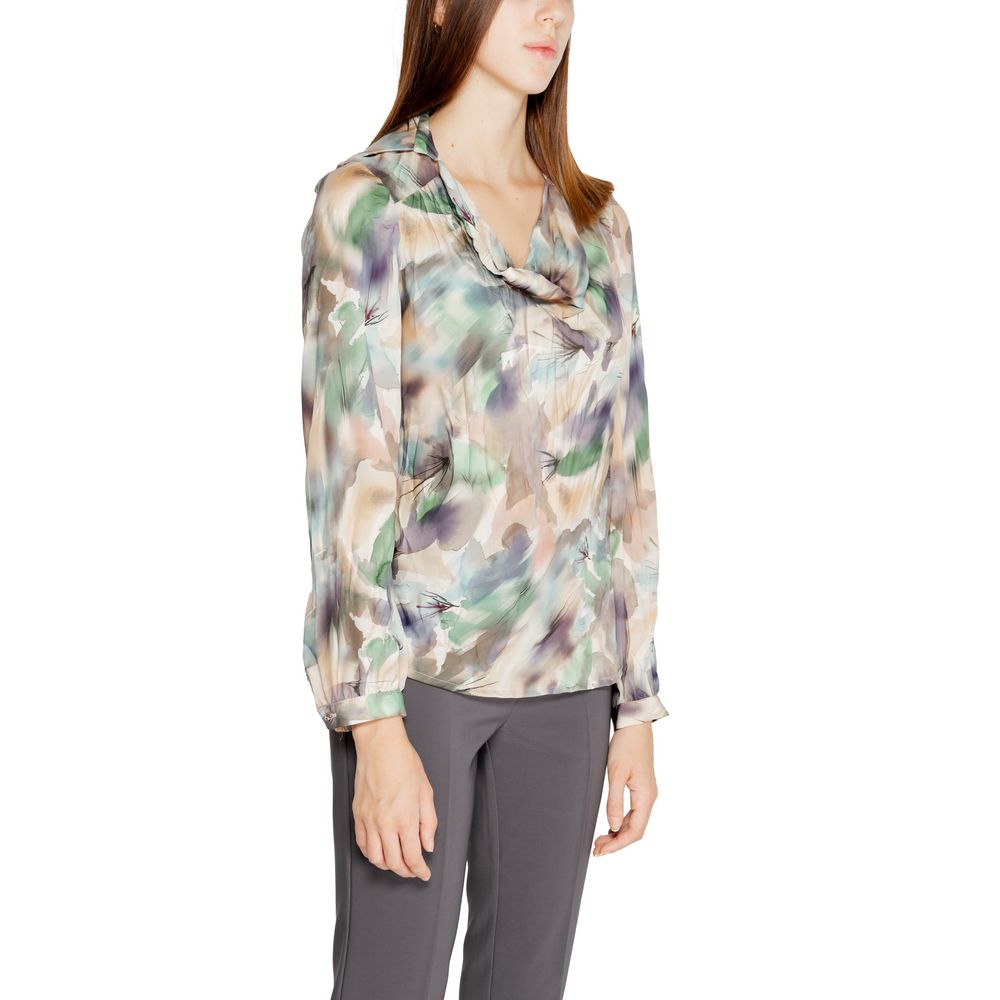 Rinascimento Green Polyester Blouse