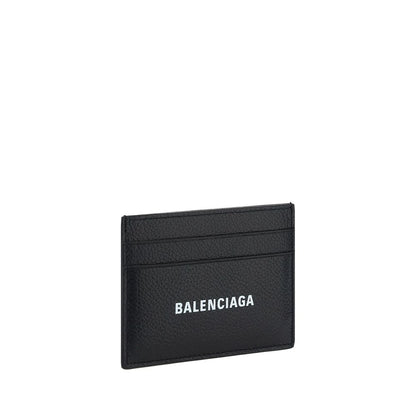 Balenciaga Black Calf Leather Bos Taurus Wallet