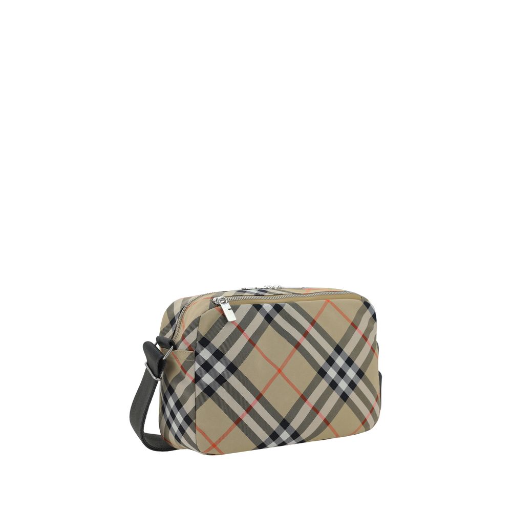 Burberry Beige Polyester Shoulder Bag