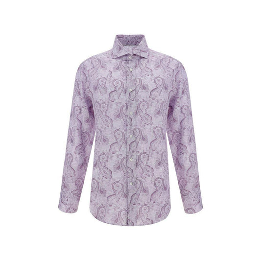 Brunello Cucinelli Paisley design Shirt BR-MM6881718C002-XXL