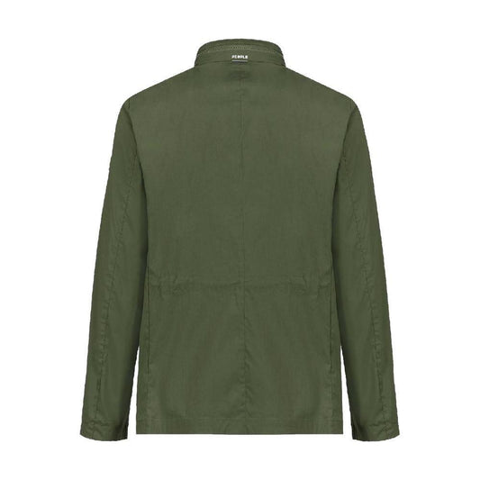 People Of Shibuya Green Cotton Men's Jacket