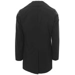 People Of Shibuya Black Recycled Polyester Men Trench Coat