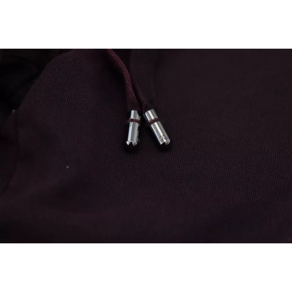 Dolce & Gabbana Bordeaux Cotton Cargo Jogger Sweatpants Pants PAN74741-56