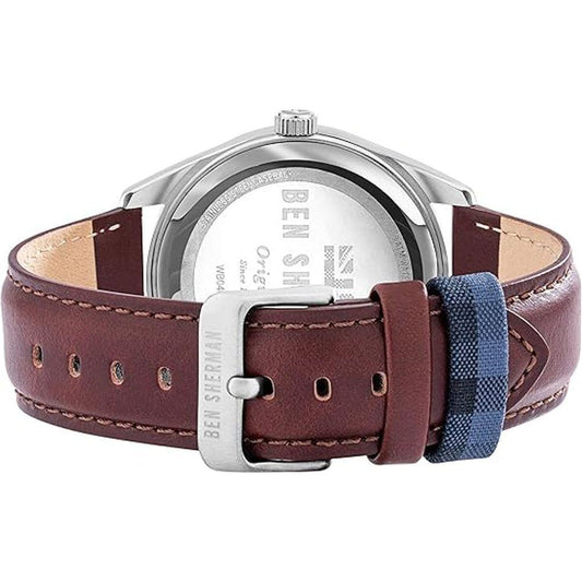 Ben Sherman Brown Leather Watch BSWB040TAC