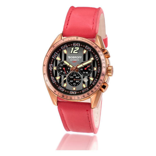 Bobroff Red Leather Watch BOBF0016V2S011AC