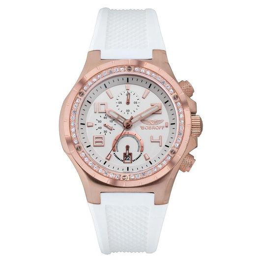 Bobroff White Rubber Watch BOBF1002L25AC