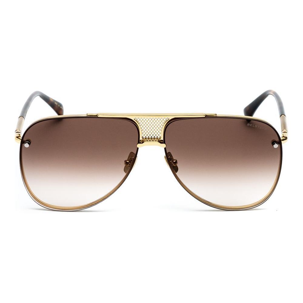 Belstaff Gold Titanium Sunglasses