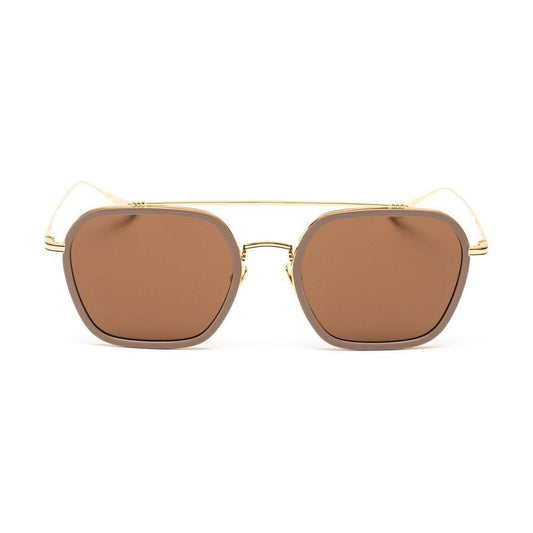 Belstaff Gold Titanium Sunglasses BEMERRICKIIBEIGEWAC