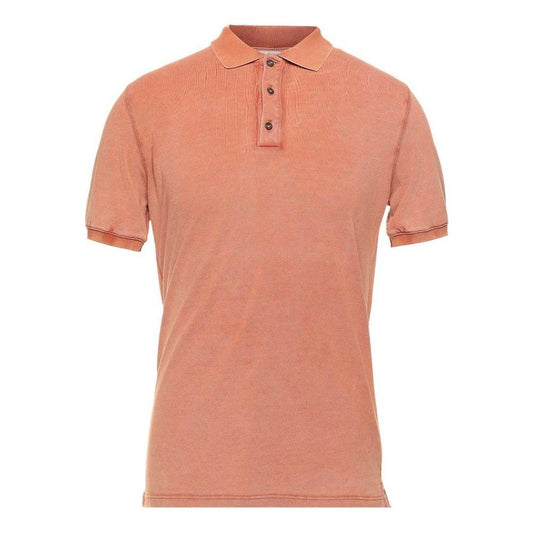 Alpha Studio Pink Cotton Polo Shirt AL-14584-IT54 | XXL