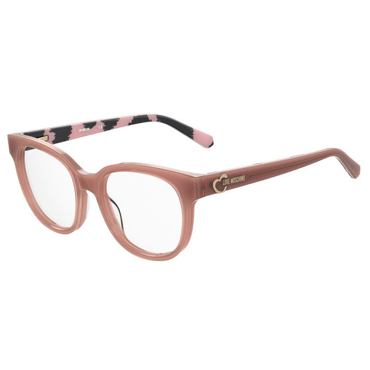 Love Moschino Orange Acetate Frames for women MOL599IGFF118 with 51/18/140 mm measurements