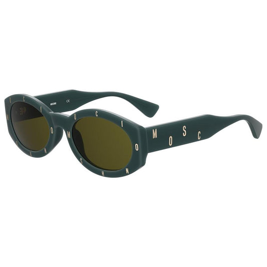 Moschino Green Acetate Sunglasses
