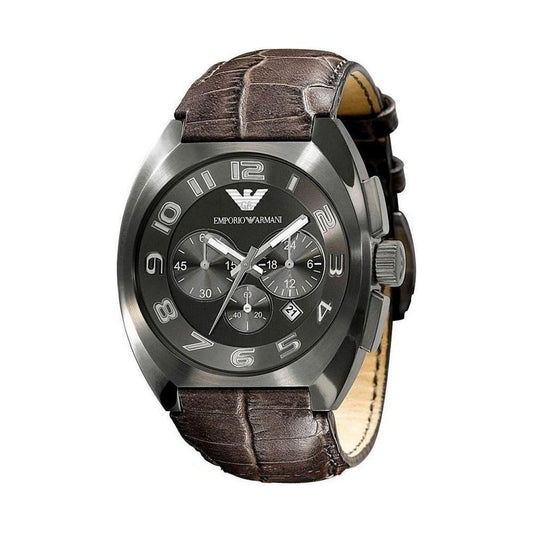 Armani Brown Cowhide Watch ARAR5847AC