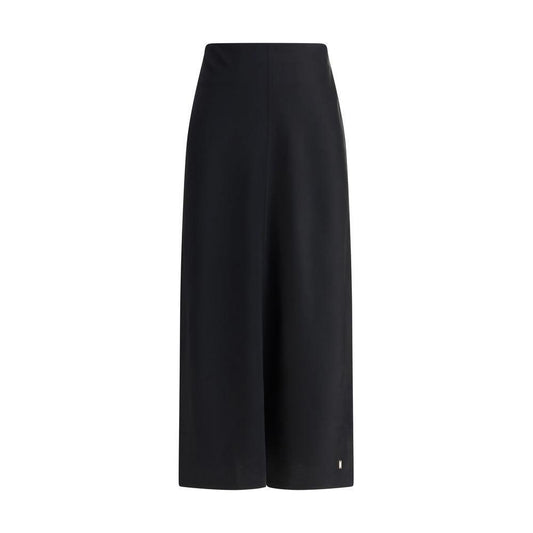 Ami Paris Satin midi Skirt