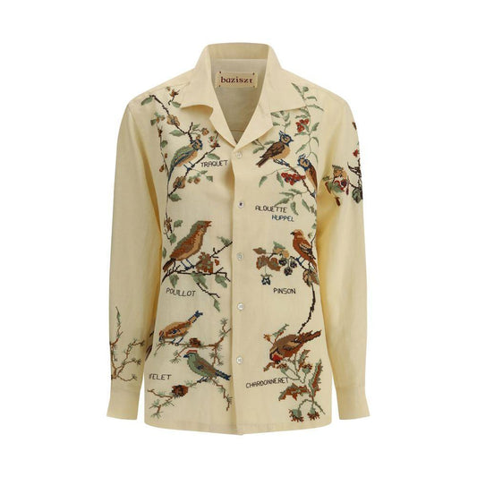 Baziszt Avian Shirt BA-AV153SHBEIGE-S