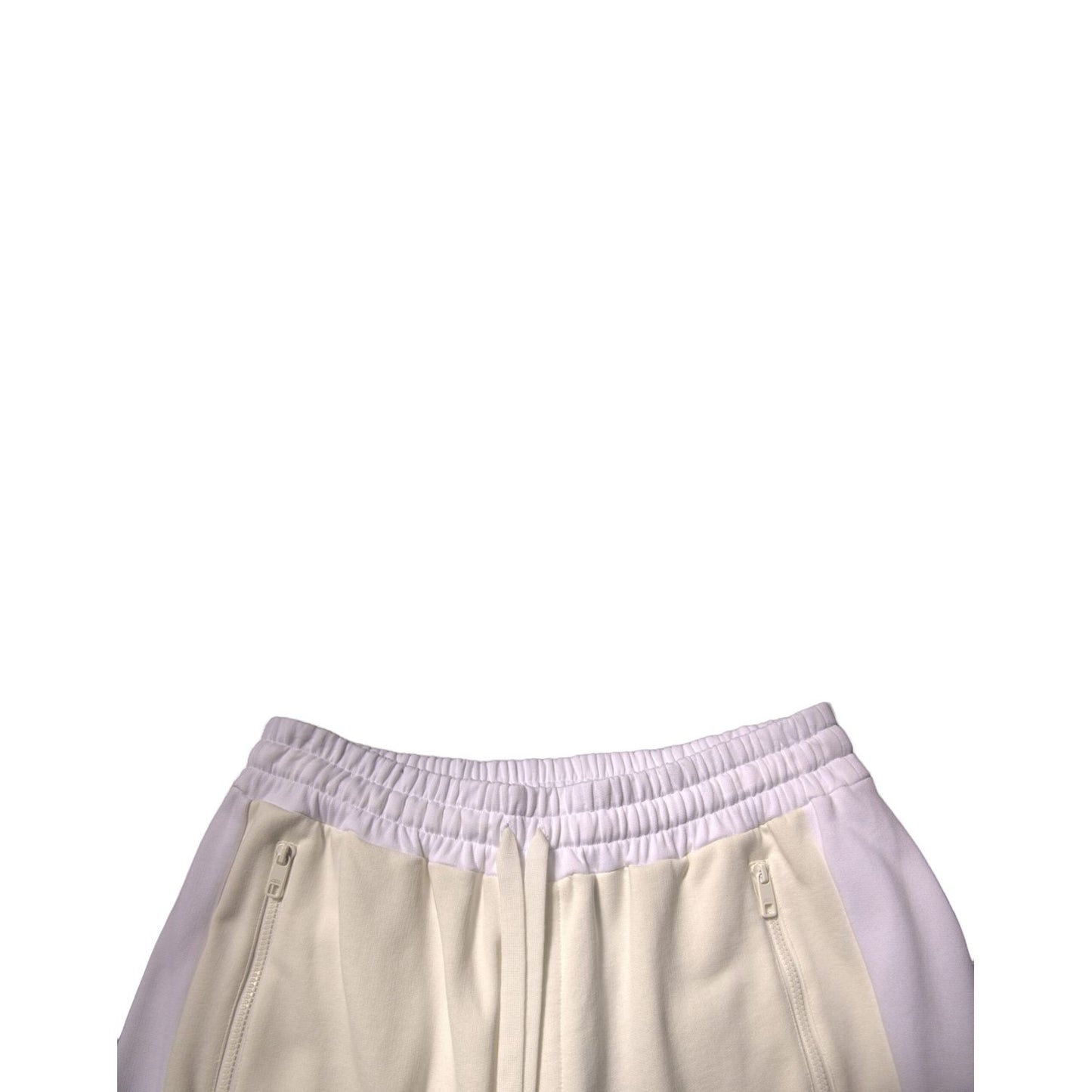 Dolce & Gabbana Beige Cotton Men Casual Cargo Bermuda Shorts