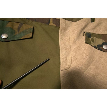 Dolce & Gabbana Multicolor Patchwork Flight Cargo Pants