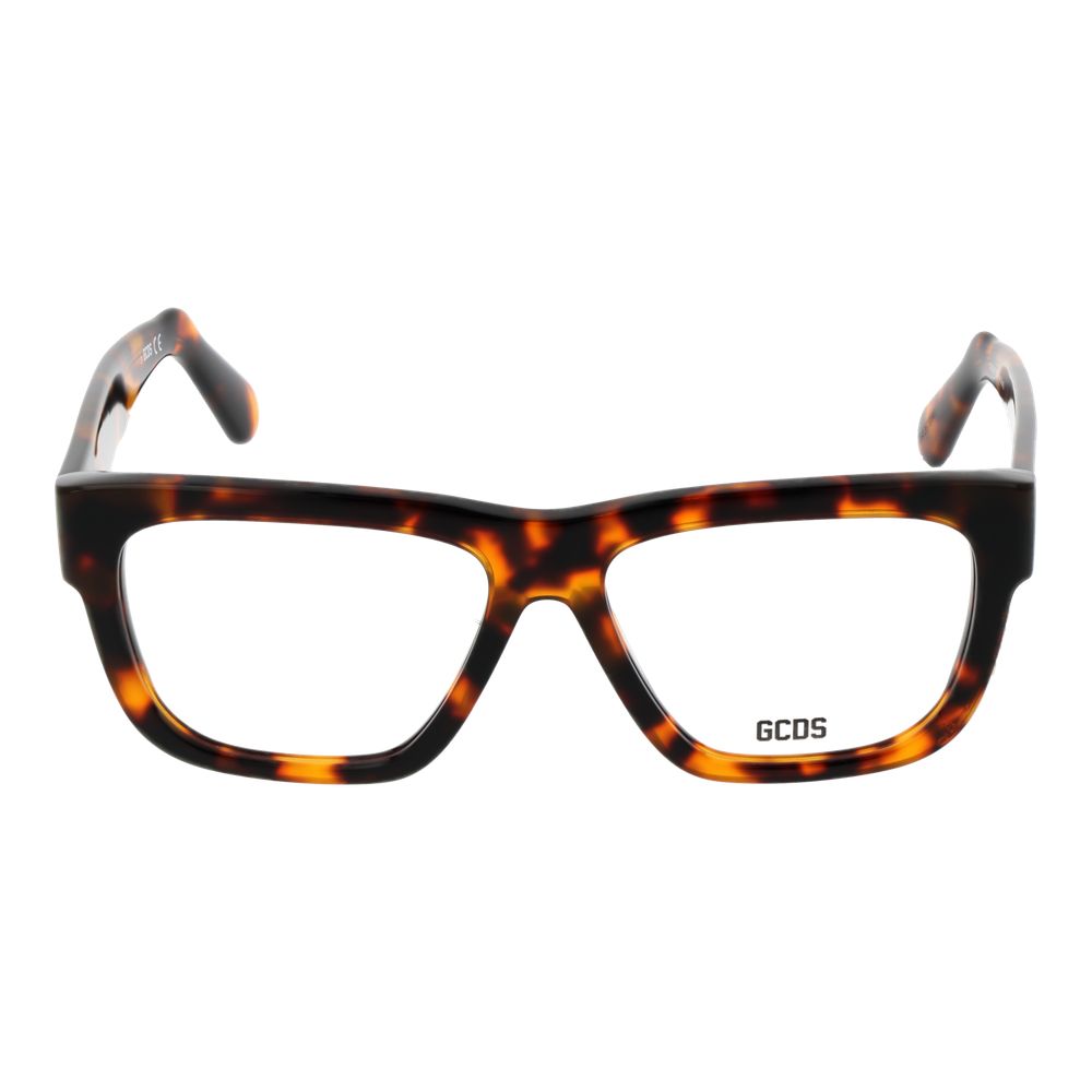 GCDS Brown Unisex Glasses Frame