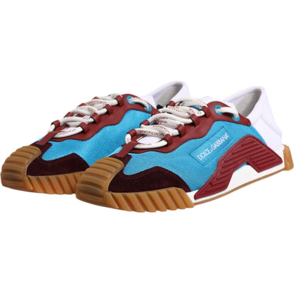 Dolce & Gabbana Multicolor Nylon NS1 Low Top Sneakers Shoes